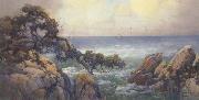 unknow artist Cypress Trees on the Monterey Coast oil painting picture wholesale